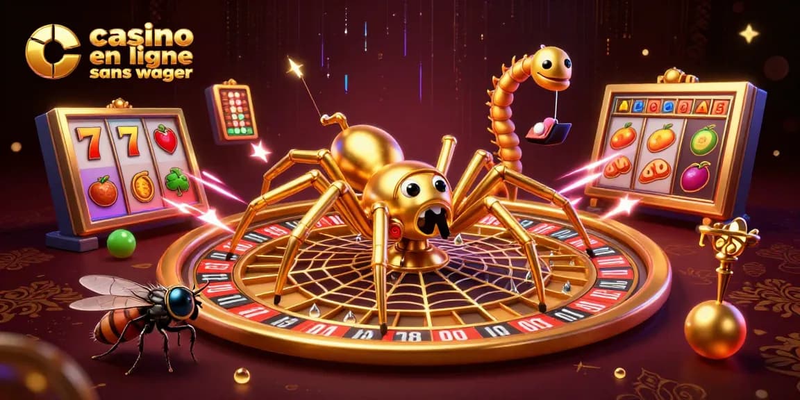 Placer des paris dans un casino en ligne sans wager avec des personnages interactifs amusants.