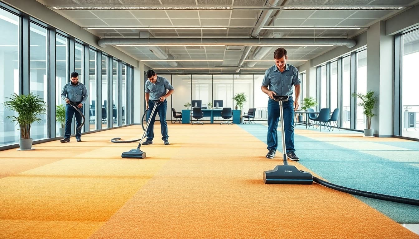 Enhance your workspace with professional commercial carpet cleaning services for a cleaner environment.
