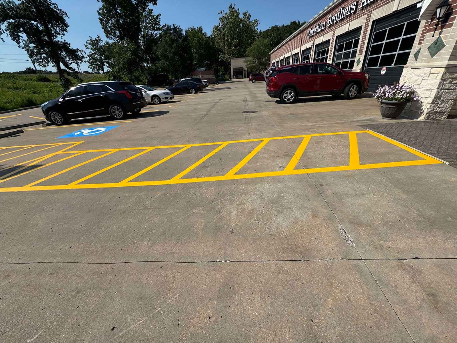 Trusted Parking Lot Striping Brandon MS – Quality Work Guaranteed