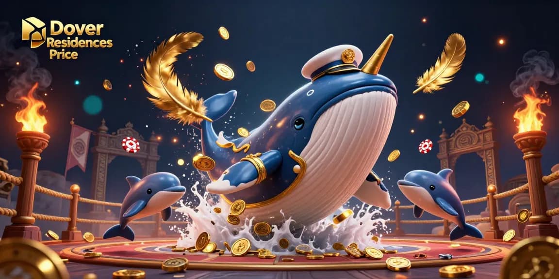 Engage with attractive casino opportunities featuring Dover Residences Price, showcasing animated characters and dynamic gaming elements.