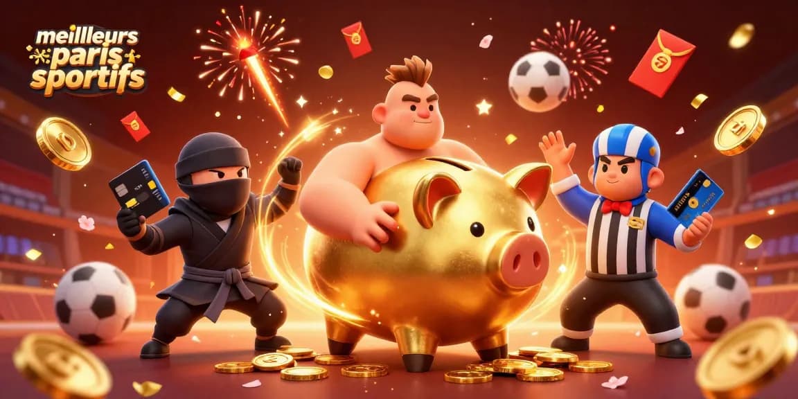 Plongez dans l'action des meilleurs sites paris sportifs avec une illustration riche en détails captivants.