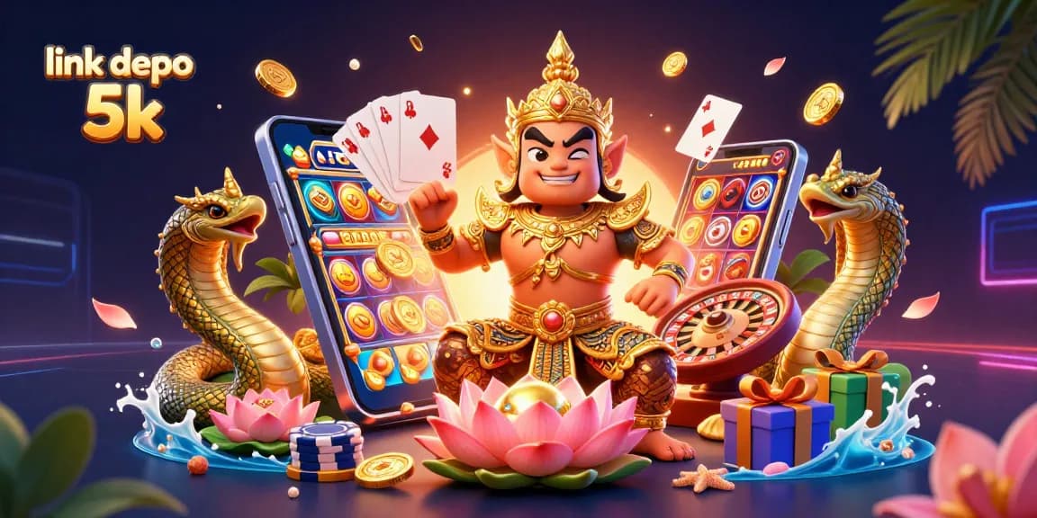 Experience thrilling action with slot games and jackpots at link depo 5k platform.