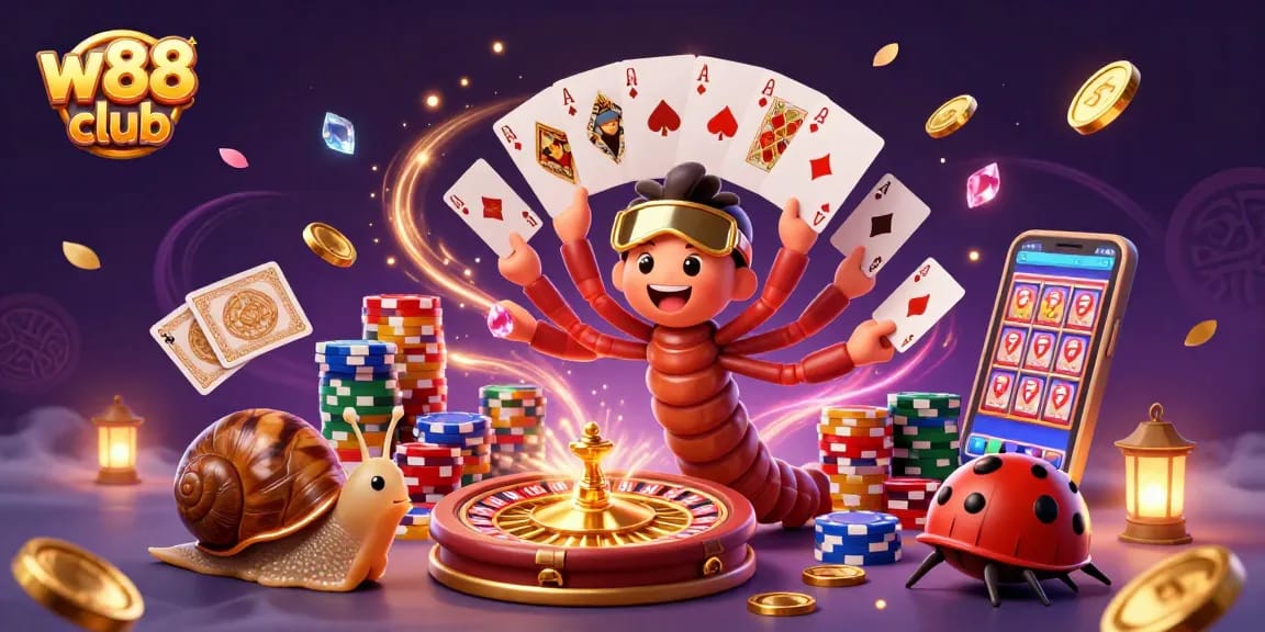 Trải nghiệm cá cược đỉnh cao tại w88 club với những trò chơi hấp dẫn và cảm giác hồi hộp.