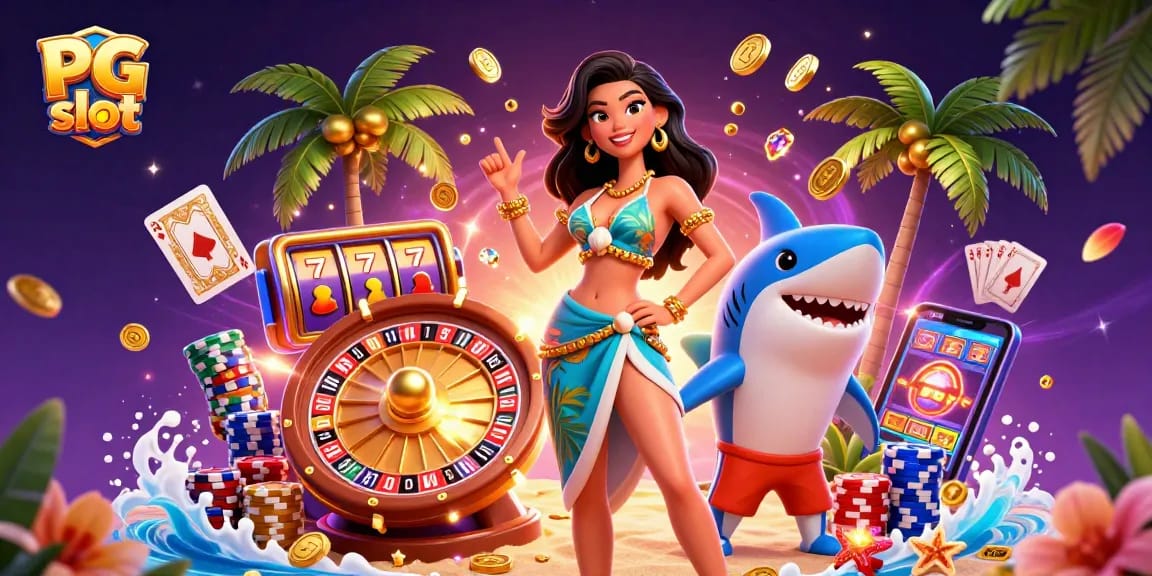 Experience fun and excitement with PG slot games featuring vibrant characters and lively treasures.