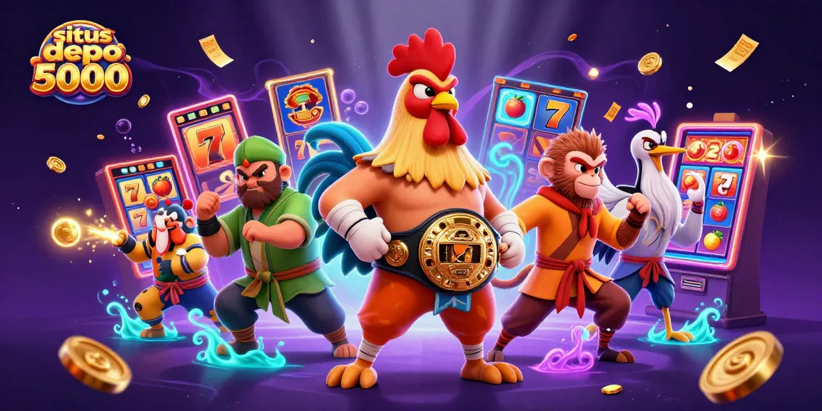 Menghadapi keseruan situs depo 5000 dengan mesin slot penuh simbol, jackpot menggiurkan, dan aksi menarik.