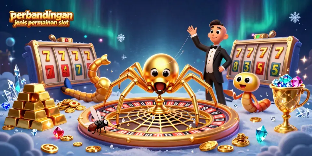 Menyesuaikan perbandingan jenis permainan slot dengan karakter dan elemen slot berenergi.