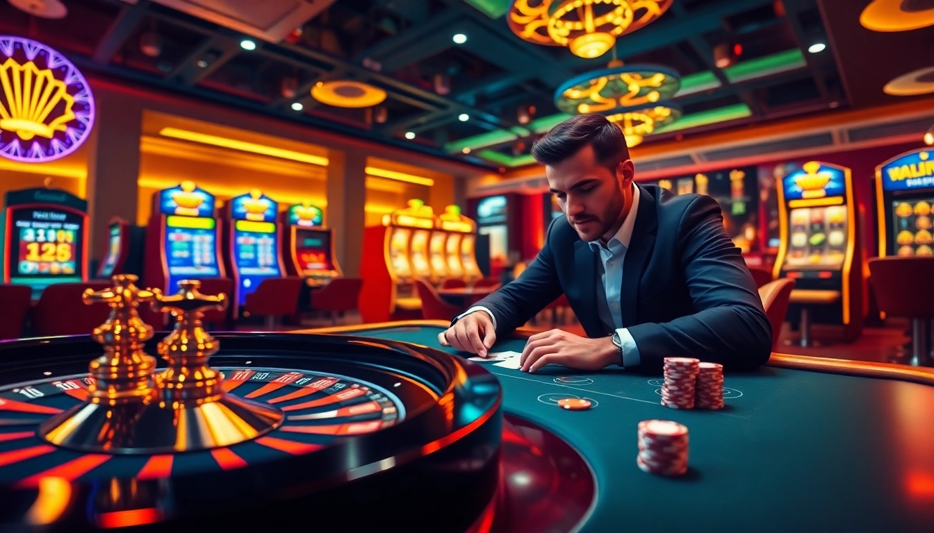 Découvrez l'excitation d'un casino en ligne fiable avec des machines à sous vibrantes et des jeux de poker captivants.