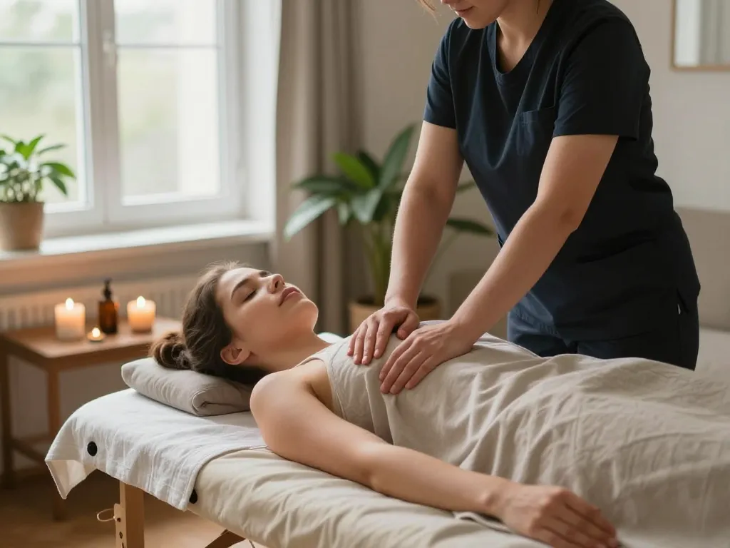 평온한 가정 환경에서 진행되는 www.russiamobilemassage.com의 러시아 모바일 마사지 세션.