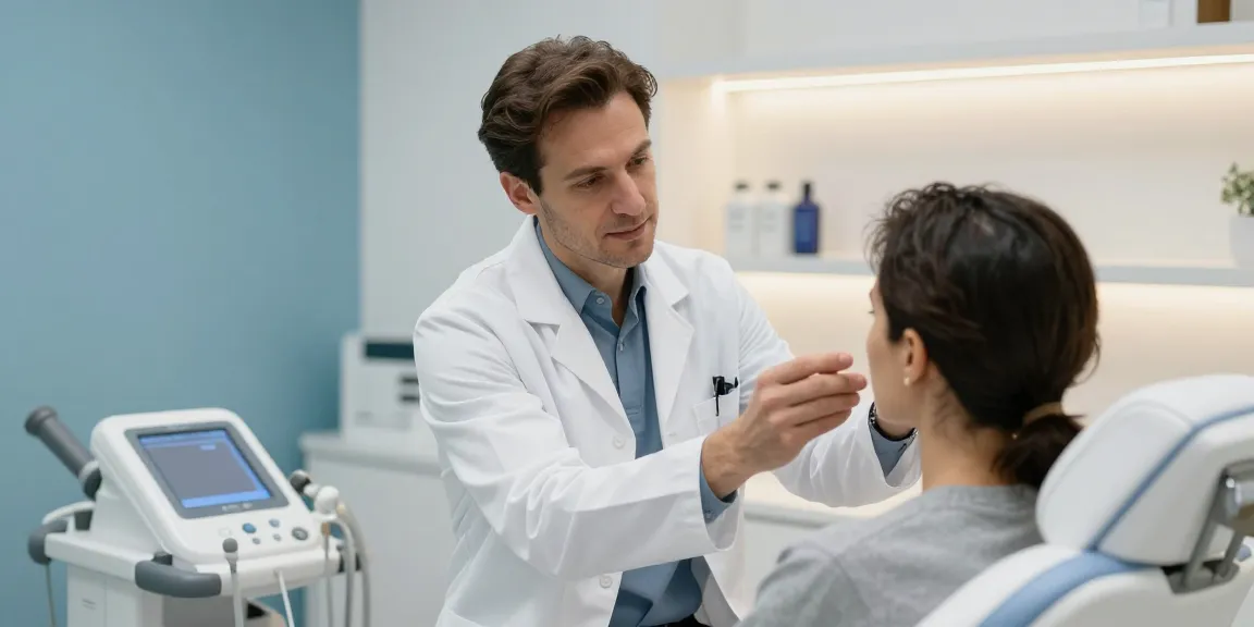 Hair transplant Turkey consultation in a modern healthcare facility, showcasing patient-focused medical services and expert care.