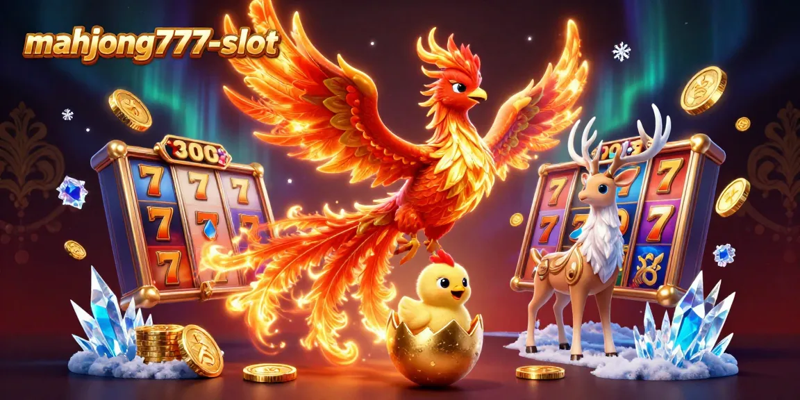 Experience thrilling gameplay with mahjong777-slot, featuring colorful slot reels and mystical elements.