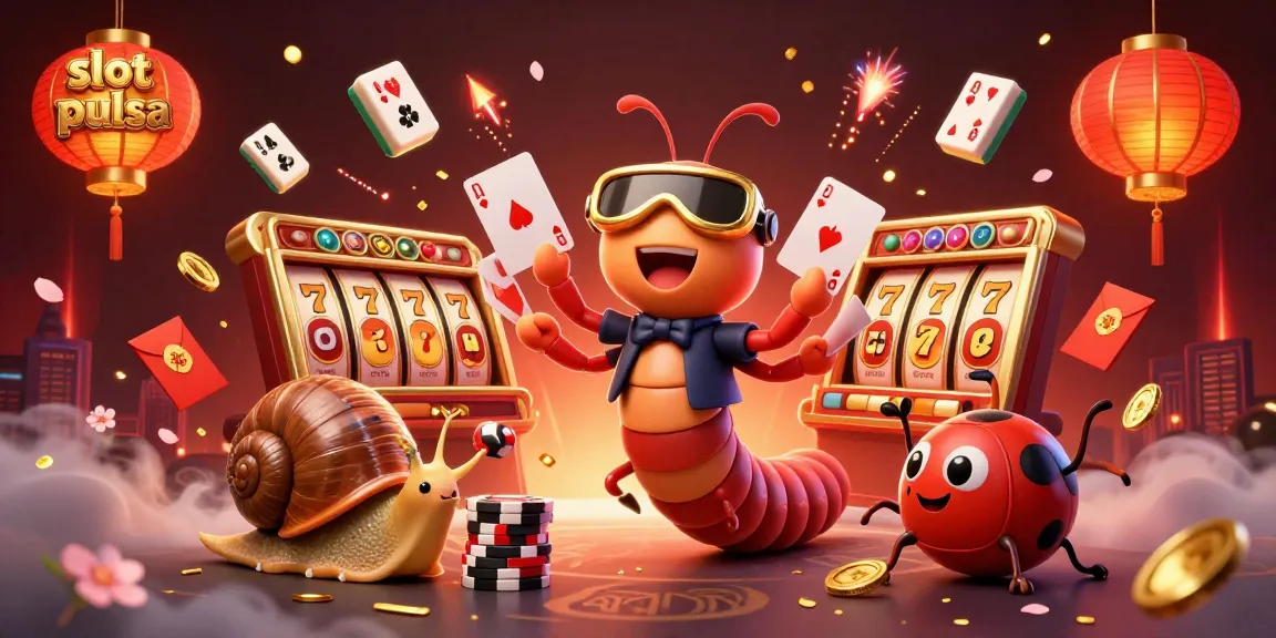 Mainkan slot pulsa dengan dealer kartun 3D dan suasana kasino yang meriah.