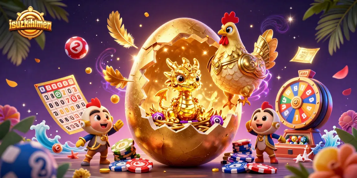 Experience vibrant and thrilling gameplay with isuzukebumen's dynamic golden egg dragon casino illustration.
