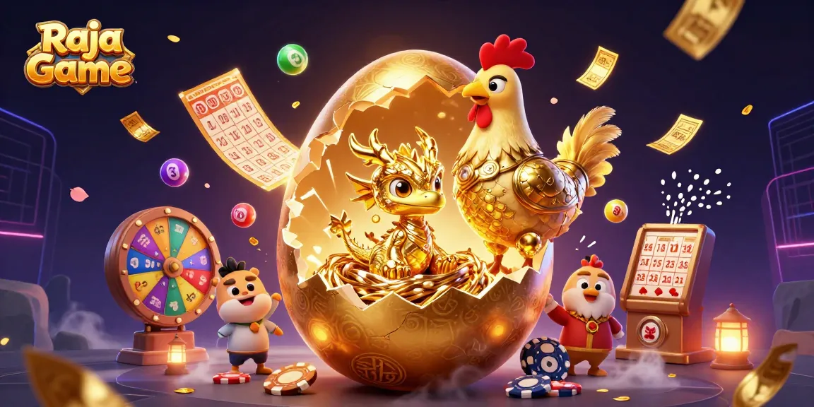 Engage in thrilling gameplay with Raja Game's golden rewards and live lottery excitement.