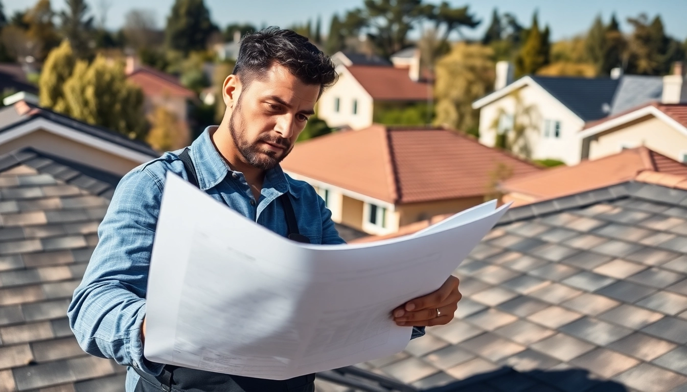Delivering reliable roofing services during a home inspection by a professional contractor