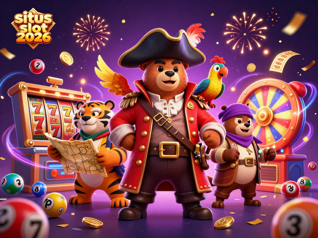 Menangkan jackpot di situs slot 2026 dengan karakter lucu dan elemen permainan menarik.