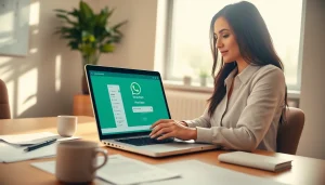Explore how WhatsApp Business CRM enhances customer communications in a modern workspace.