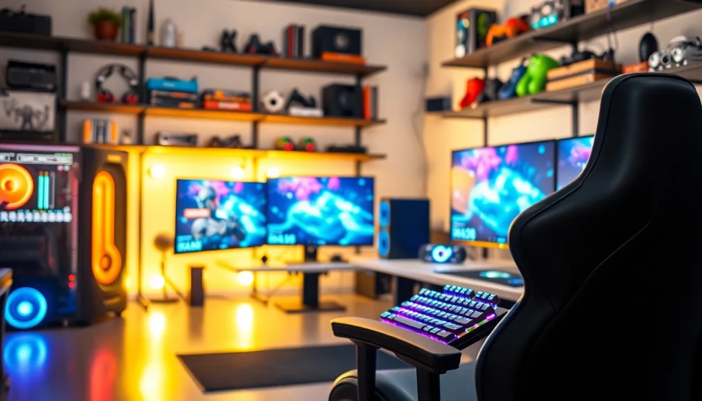 Write persuasive game reviews 2026 in a vibrant gaming workspace featuring high-end tech.