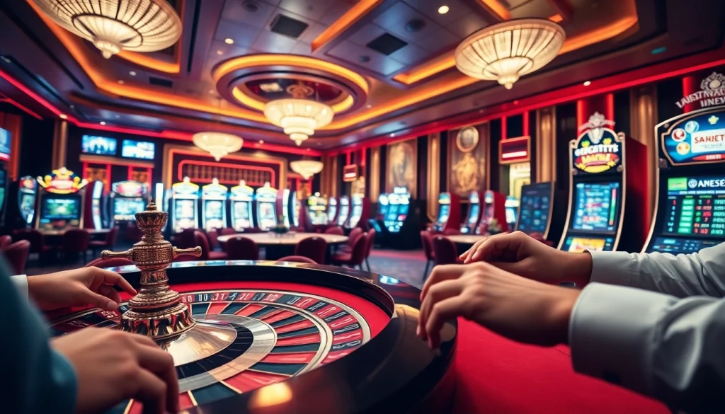 Experience thrilling games with sbobet link alternatif at a vibrant table filled with chips and excitement.