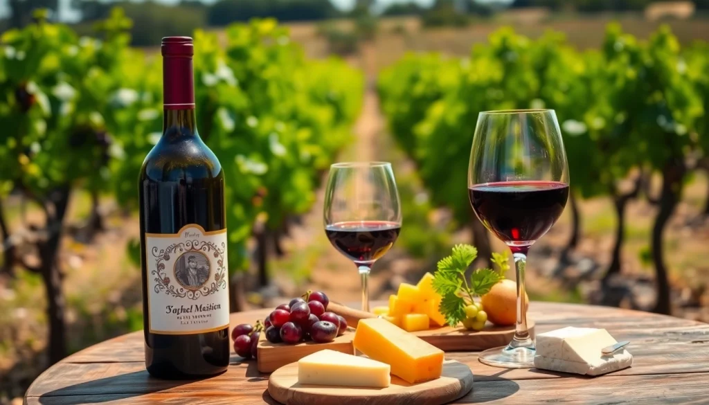 Engage in Winery Membership with a rich red wine tasting experience amidst lush vineyards.