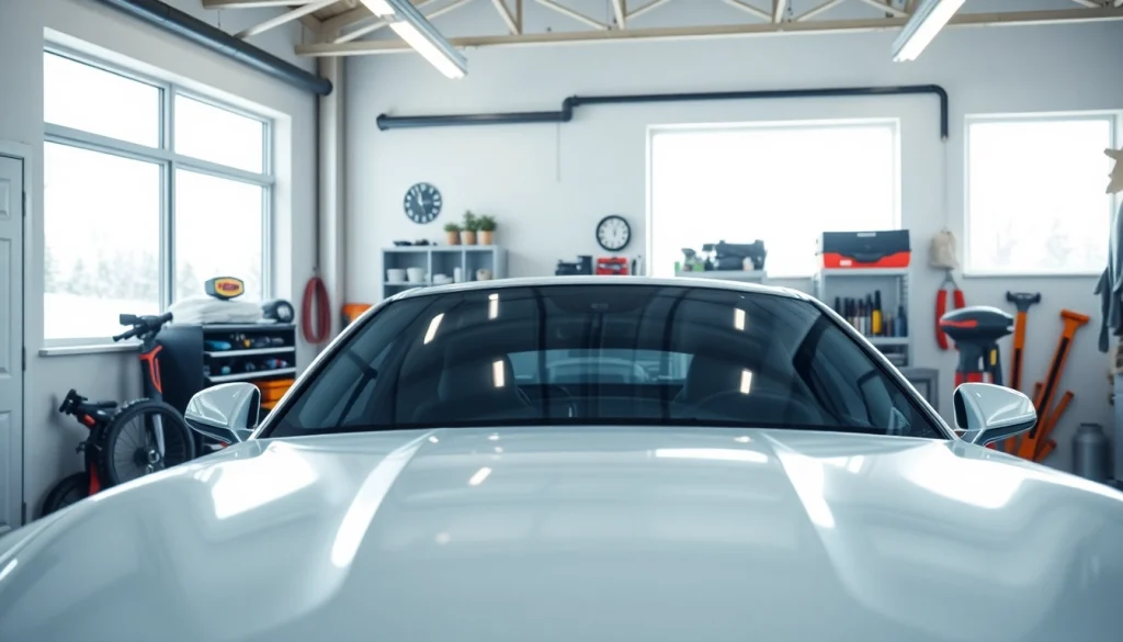 Enhance winter car protection Chattanooga with a well-organized garage setup.