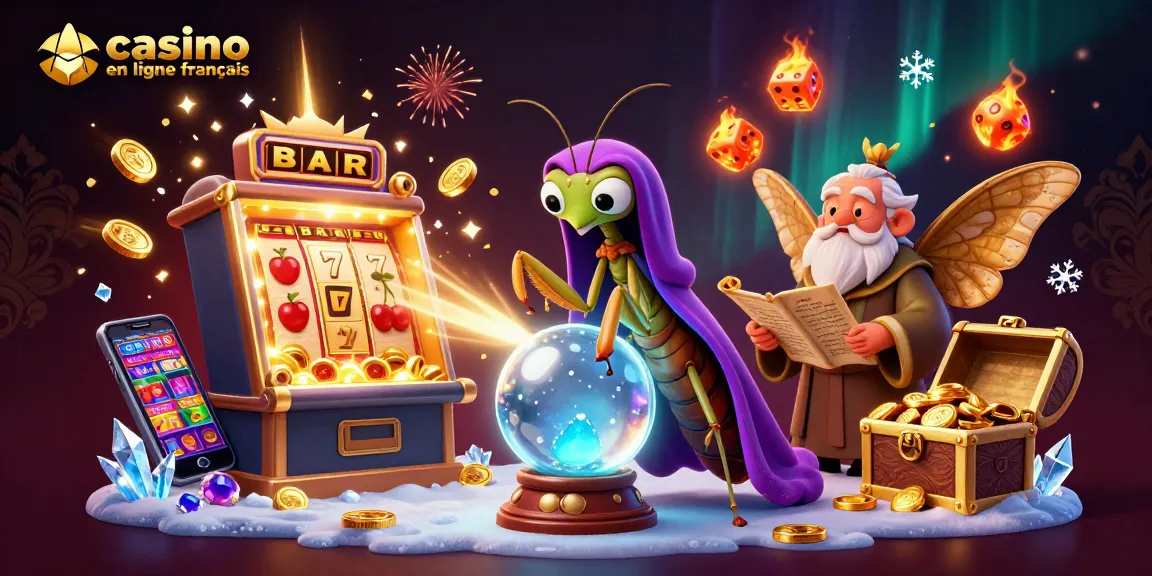 Regardez ce formidable casino en ligne français avec des personnages fascinants et des éléments de jeu captivants.