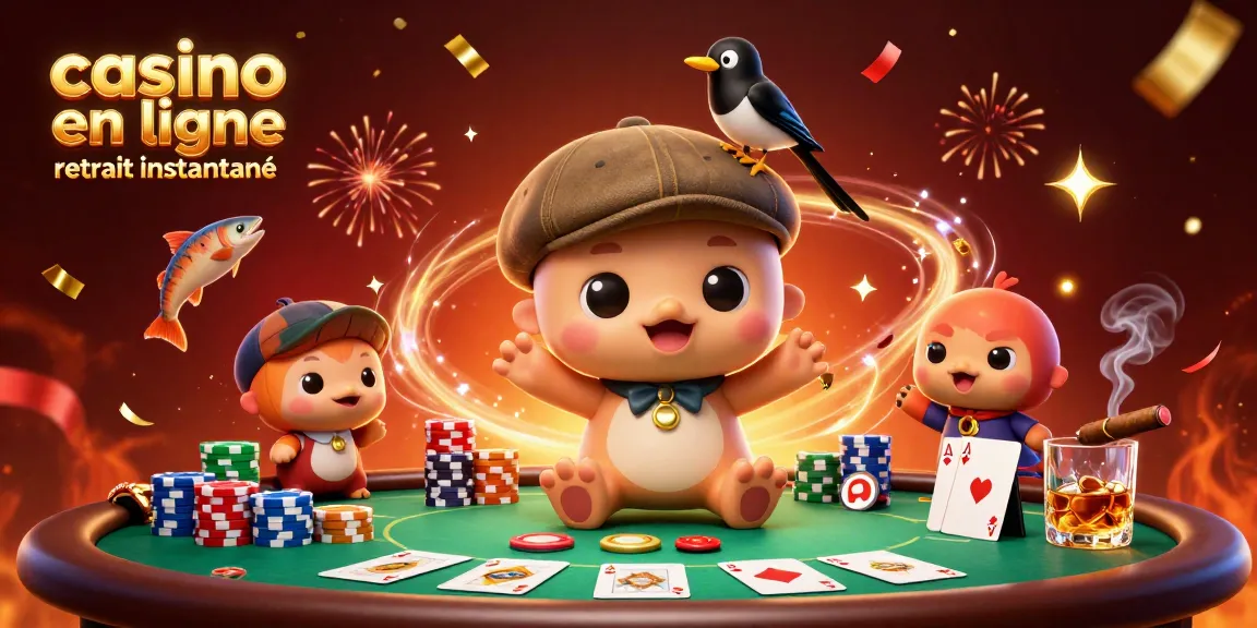 Profitez de la magie du casino en ligne retrait instantané avec un environnement ludique et coloré.