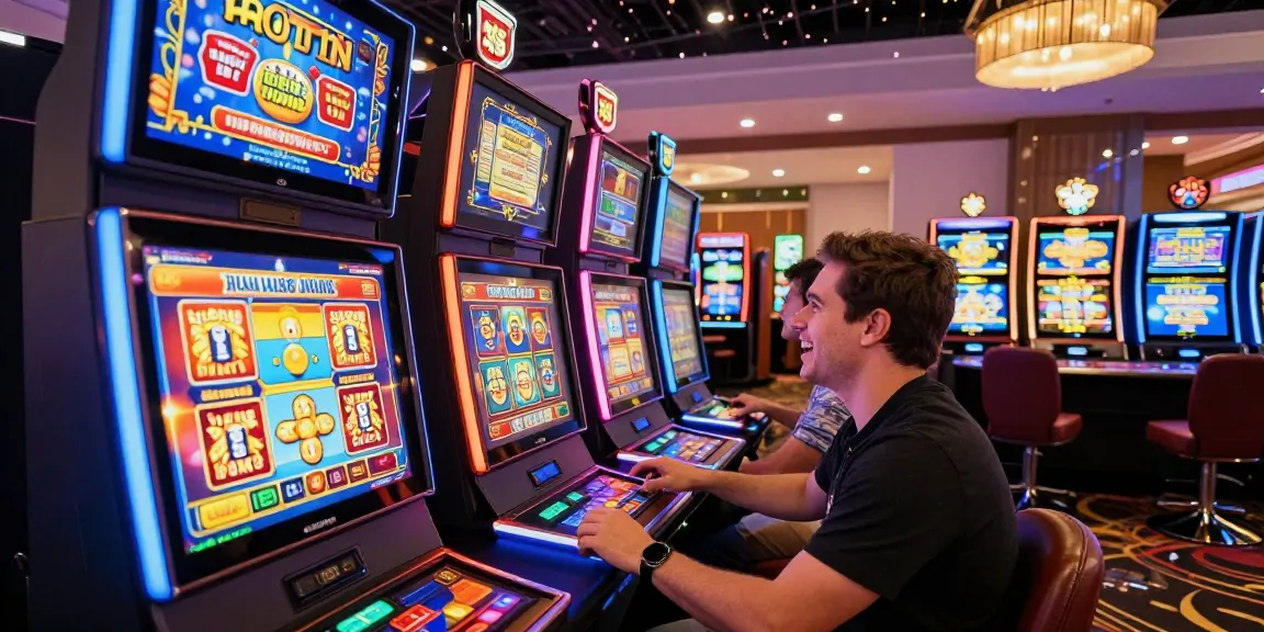 Experience the excitement of credit card casinos with vibrant gaming displays and lively atmosphere.