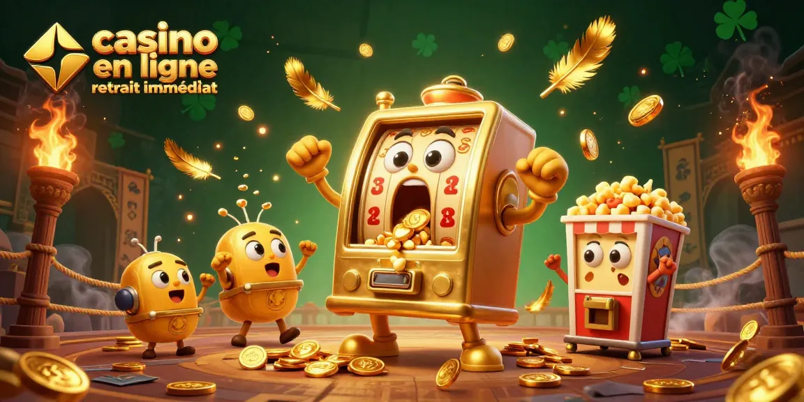 Gagnez des gains rapidement sur un casino en ligne retrait immédiat avec des machines à sous amusantes et joyeuses.
